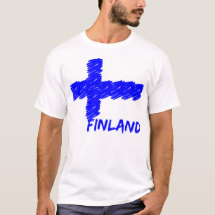 Camiseta Camisas de la bandera de Finlandia - elegir estilo