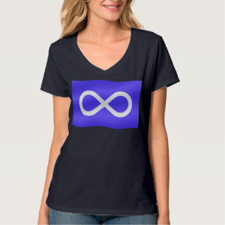 Camiseta Camisas de la bandera de Metis de la Nación