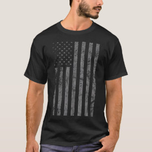 Camiseta Camisas de la bandera norteamericana vieja