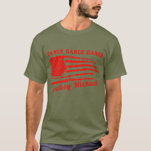 Camiseta Camisas de la Bandera Roja en el país de la Libert