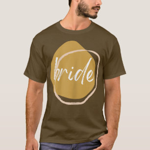 Camiseta Camisas de la BRIDE para boda del equipo de mujere