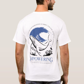 Camiseta Camisas de la Cumbre de la Conservación de los Océ