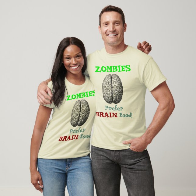 Camiseta Camisas de la dieta zombie (Unisexo)