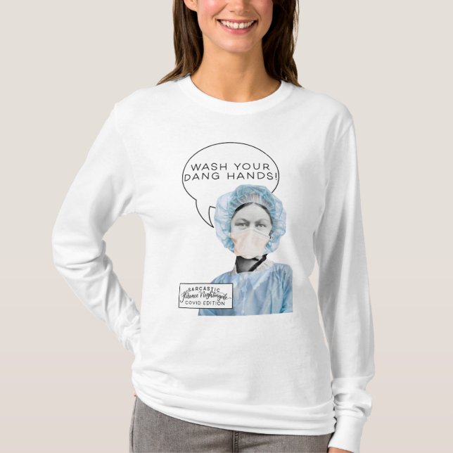 Camiseta Camisas de la edición Sarcástica de Florencia Nigh (Anverso)