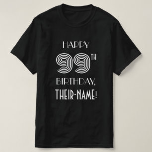Camiseta Camisas de la fiesta de cumpleaños 99 inspiradas e