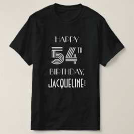 Camiseta Camisas de la fiesta de cumpleaños número 54 inspi