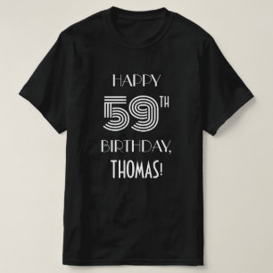 Camiseta Camisas de la fiesta de cumpleaños número 59 inspi