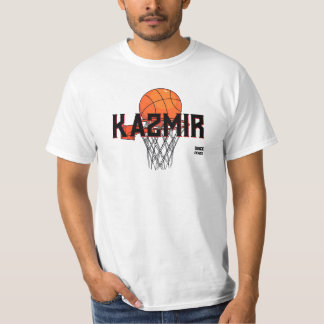 Camiseta Camisas De La Gráfica Blanca De Kazajistán