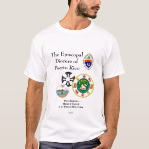 Camiseta Camisas de la herencia de la diócesis episcopal de