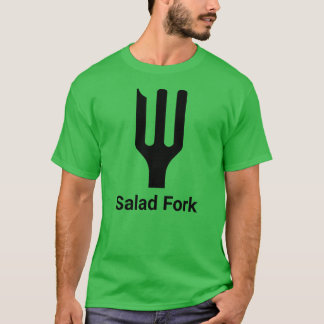 Camiseta Camisas de la horquilla de ensalada