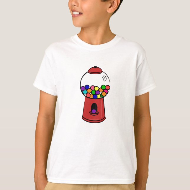 Camiseta Camisas de la Máquina Gumball (Anverso)
