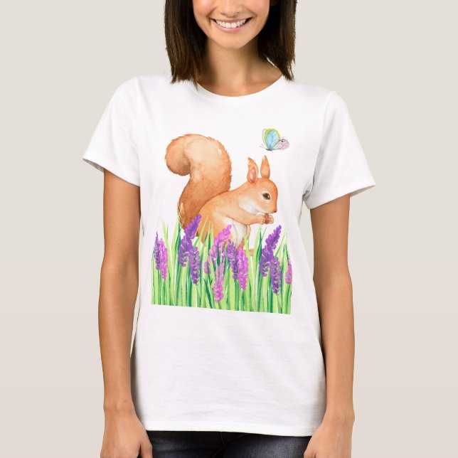 Camiseta Camisas de la naturaleza de Woodland Creature Tee (Anverso)