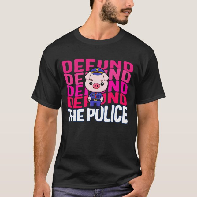 Camiseta Camisas De La Policía, Policías Mentirosos Descart (Anverso)