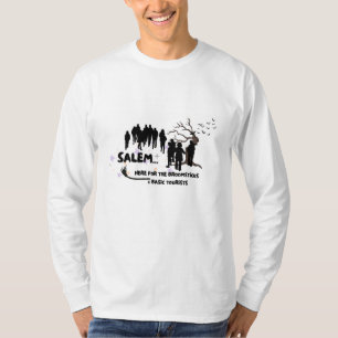 Camiseta Camisas de la sala de brujas Visita Salem Basic To
