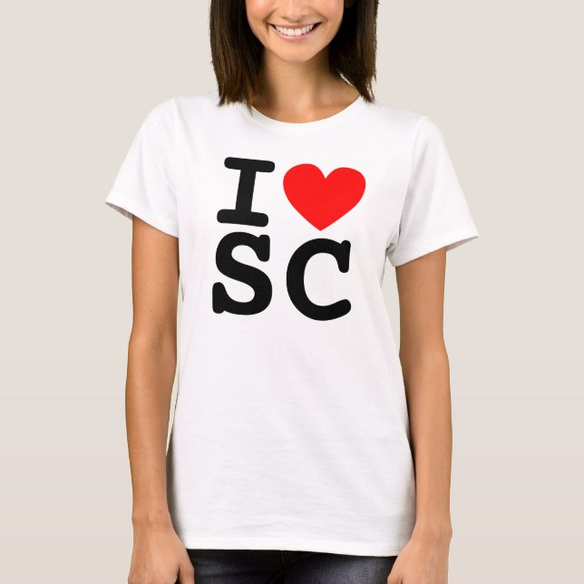 Camiseta Camisas de la SC del corazón (Anverso)