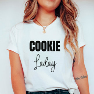 Camiseta Camisas de la Señora de la Cookie para las Mujeres