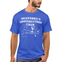 Camisas de la tripulación de construcción de Deann