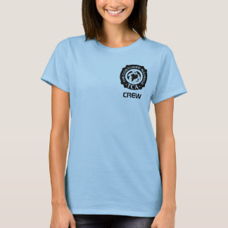 Camiseta Camisas de la tripulación, rojas