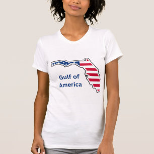 Camiseta Camisas de las Damas del Golfo de América