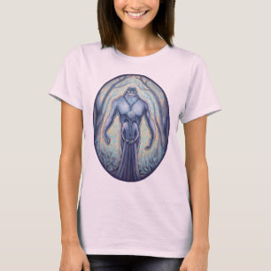 Camiseta Camisas de las mujeres de pie de playa de Sasquatc