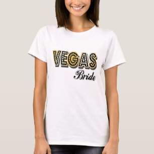 Camiseta Camisas de las Vegas Bride Long Sleeve