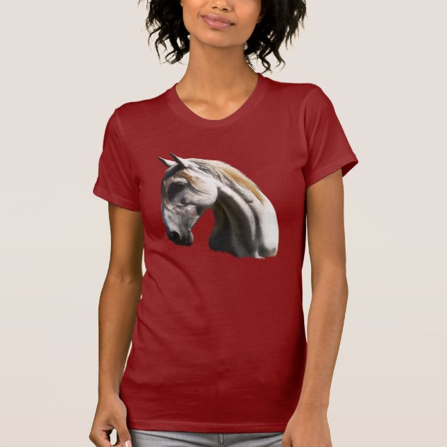 Camiseta Camisas de los amantes de los animales del equino  (Anverso)