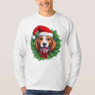 Camiseta Camisas de los Navidades Beagle