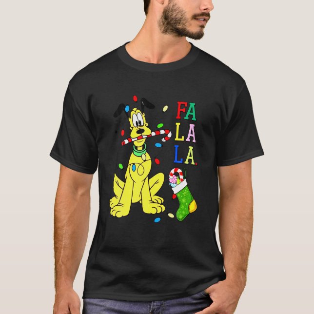 Camiseta Camisas de los Navidades del Plutón Cute Pluto La  (Anverso)