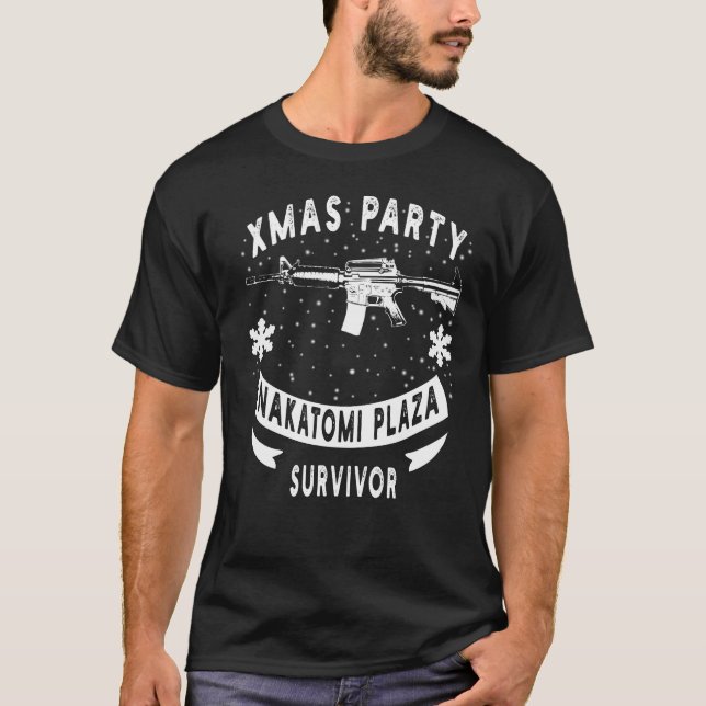 Camiseta Camisas de los Navidades sobrevivientes del Fiesta (Anverso)