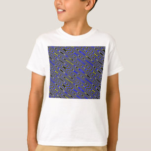 Camiseta Camisas de los niños con patrones de rotación amar