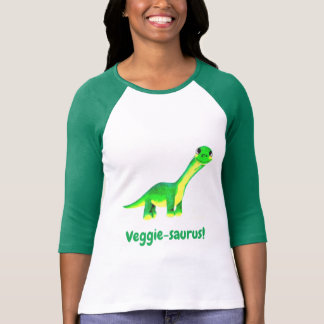 Camiseta Camisas de los sauros vegetarianos