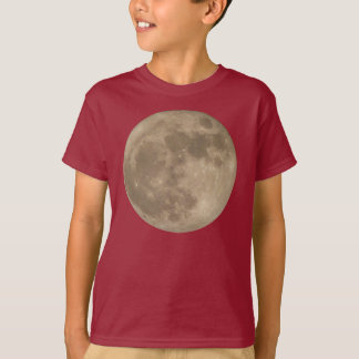 Camiseta Camisas de luna llenas de moon para niños