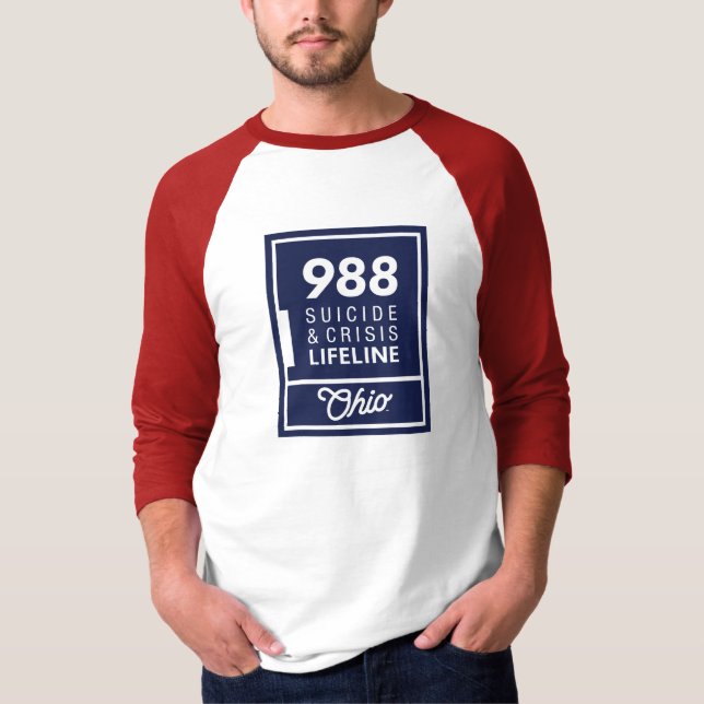Camiseta Camisas de manga de 988 cuartos (Anverso)
