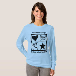 Camiseta Camisas de manga larga del personal de WCRAS