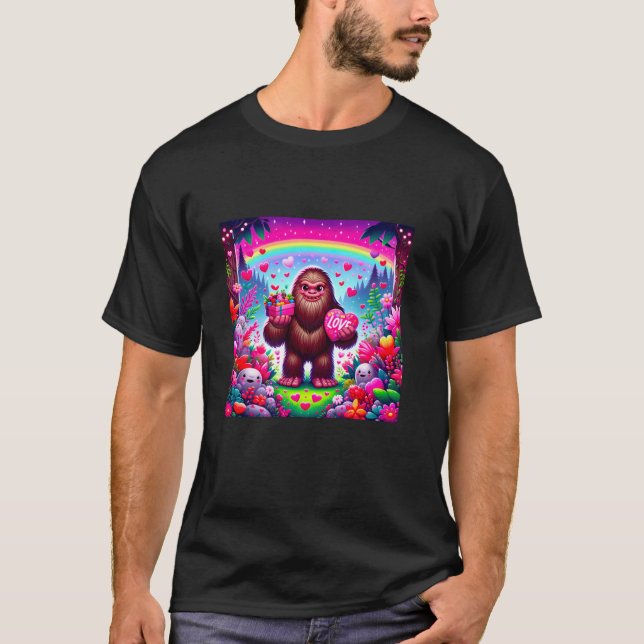 Camiseta Camisas de manga larga y Día de San Valentín de pi (Anverso)