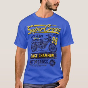 Camiseta Camisas de motociclismo Super Cross