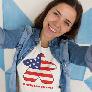 Camiseta Camisas de mujeres norteamericanas