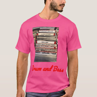 Camiseta Camisas De Música Vinyl De Tambor Y Bass Para Homb