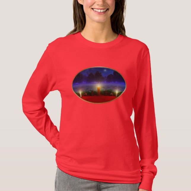 Camiseta Camisas de Navidades con visiones más brillantes (Anverso)