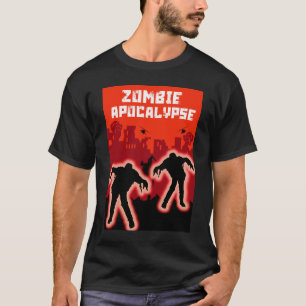 Camiseta Camisas de niños con apocalipsis zombi