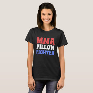 Camiseta Camisas de Novedad retro para mujeres MMA PILLOW F