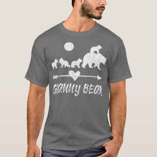 Camiseta Camisas de oso de granito con cuatro ojivas de oso