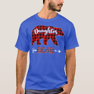 Camiseta Camisas De Oso De Hija De Enjambre Rojo Que Coinci