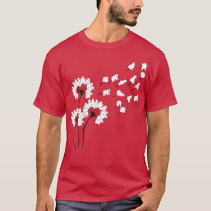 Camiseta Camisas de oso polar Dandelion Polar Bear Lover