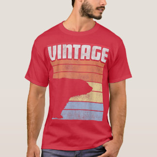 Camiseta Camisas de oso polar estilo retro Hombres Vintage