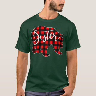 Camiseta Camisas De Oso Rojo De Sister Con Pajama