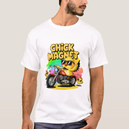 Camiseta Camisas de Pascua Guay Biker Chick Magnet