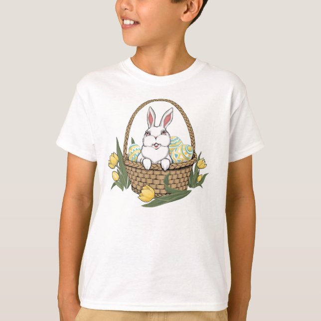 Camiseta Camisas de Pascua para niños Camisas de Pascua Cam (Anverso)