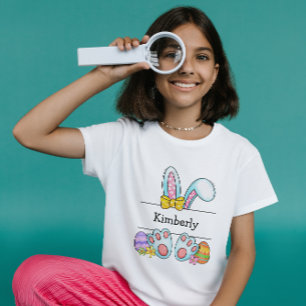Camiseta Camisas de Pascua Personalizadas para Niños