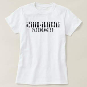 Camiseta Camisas de patólogo del lenguaje del habla, terape